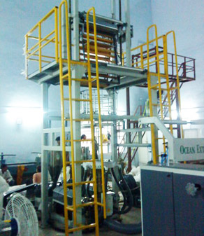 Stretch blown film plant 